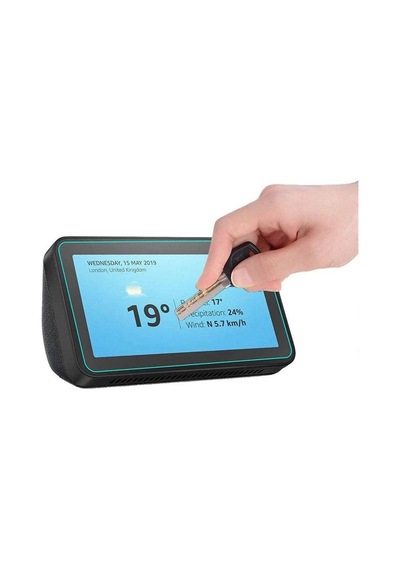 Amazon Ev Amazon Echo Show 5 Uyumlu Body Şeffaf Ekran Koruyucu Nano Jelatin