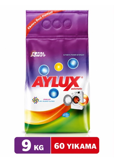 Toz Deterjanı Beyazlar & Renkliler 9 Kg Sık Yıkananlar