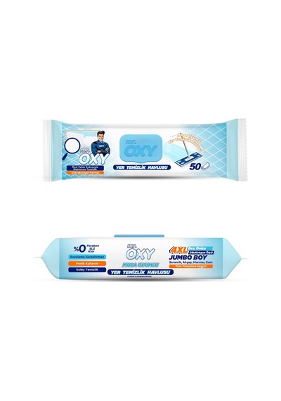 Mr. Oxy Yer Temizlik Havlusu 50'li 3 Adet Diğer