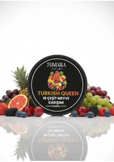 Fumara Turkish Queen - 16 Çeşit Meyve Aromalı Nargile Melası 200gr.
