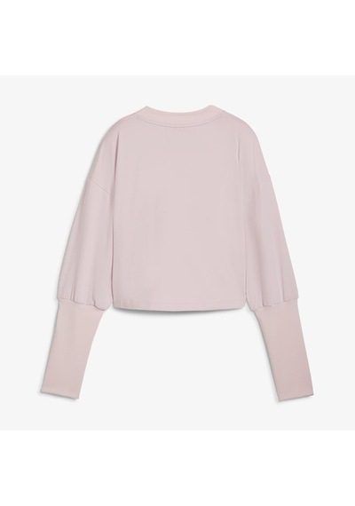 Puma 52568849 Studio Cloudspun Crew - Short Kadın Sweatshirt Pembe