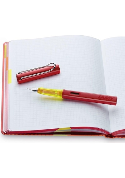 Lamy Al-Star Dolma Kalem Defter Seti Glossy Red