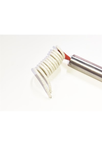 Fişek Isıtıcı Rezistans 10cm boy-12mm kalınlık-400 Watt-220V