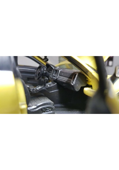 Burago Porsche Cayenne Turbo 1/24 Sarı Model Araba