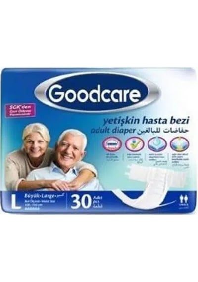Goodcare Bel Bantlı Yetişkin Hasta Bezi Large 30'lu