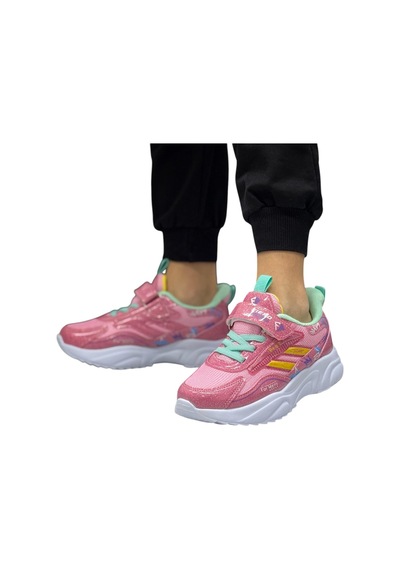 Fıero Mıen Kız Çocuk Pembe Günlük Spor Sneaker Ayakkabı Pembe Pembe
