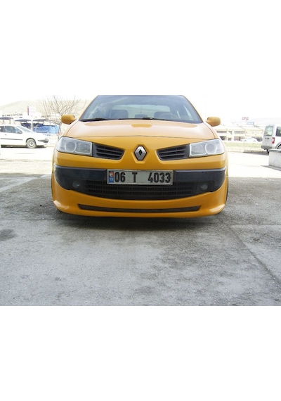 Renault Megane 2 Makyajlı Ön Tampon Eki ---fibersan Tuning