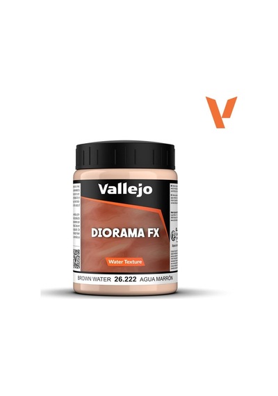 Vallejo 26222 200 Ml. Brown Water, Nehir Suyu Dokusu-58276