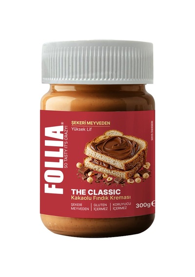 Follia Kakaolu Fındık Kreması 300 G - 4 Adet Tarı