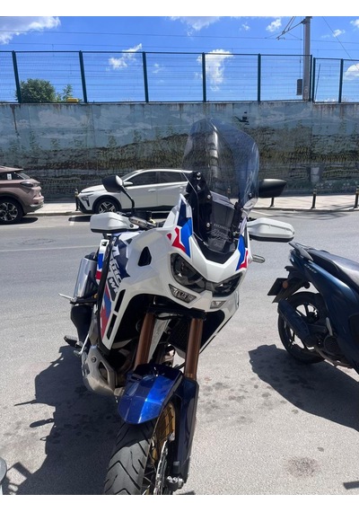 2020-24 Honda Africa Twin L2/l4 Uzun Ön Cam Füme Zeus 58cm 4mm