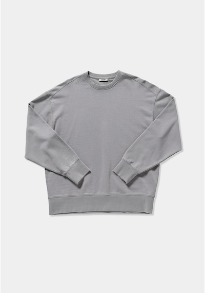 Colin's Colins Oversize Fit Yuvarlak Yaka Düz Erkek Gri Sweatshirt Cl1081826 Q1.v1 Lgr Açık Gri