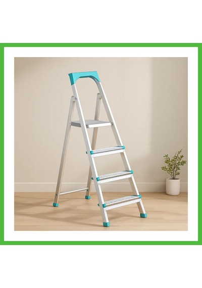 Vaveni 3+1 Basamaklı Metal Merdiven 82 Cm 120 Kg Arz