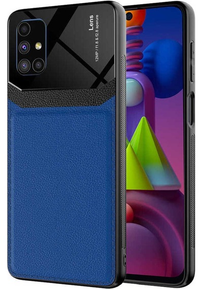 Galaxy M51 Kılıf Zore Emiks Kapak Lacivert