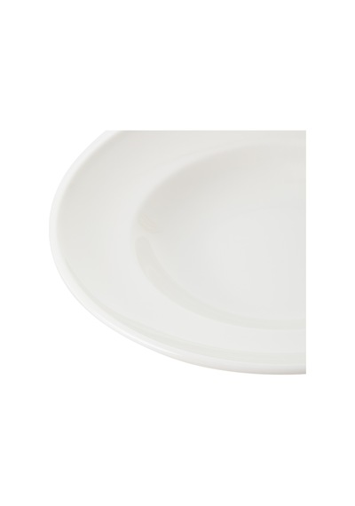 Mudo Home Natura Makarna Tabağı Beyaz