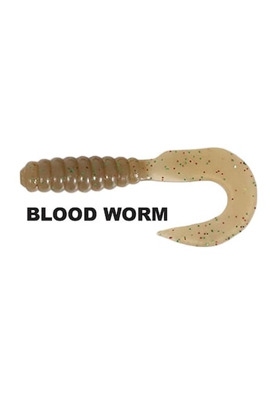 Ryuji Swim Worm Bloodworm 5.5 Cm Kokulu Tpr Silikon 8 Adet