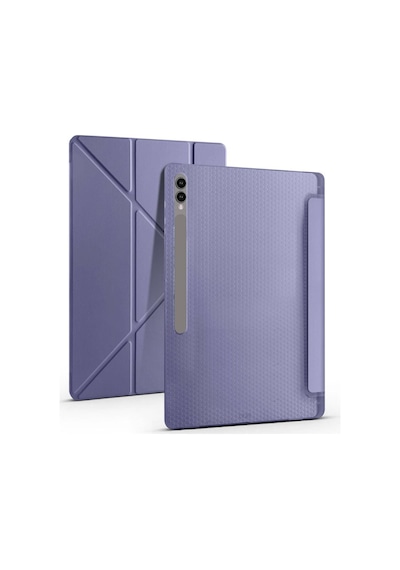 Samsung Galaxy Uyumlu Tab S11 Ultra 14.6inç X930 X936b Kılıf Kalem Bölmeli Trifolding Case Kılıf