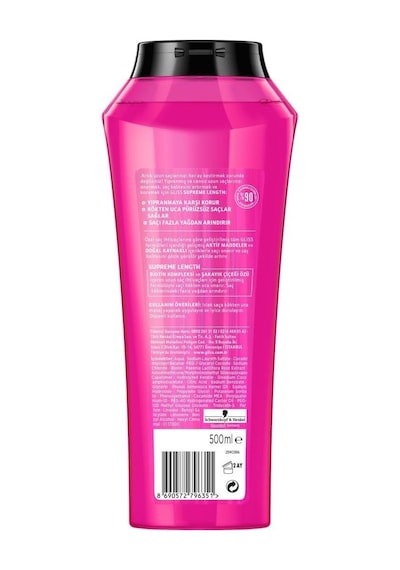 Gliss Supreme Length Şampuan 6 x 500 ML