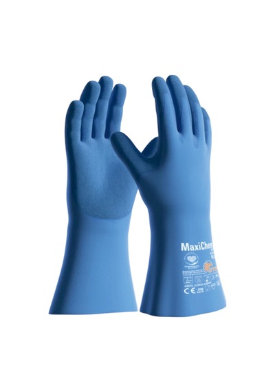 Maxichem Cut 76-733 Gıda Uyumlu Kimyasal Eldiven 35cm B Kesilme Dirençli No 9