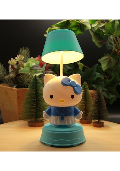 Hello Kitty Kalemtraşlı Gece Lambası Şarjlı - Mavi Diğer