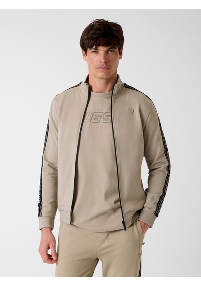 Guess Z2yq12k6zs1 New Arlo Erkek Sweatshirt Bej