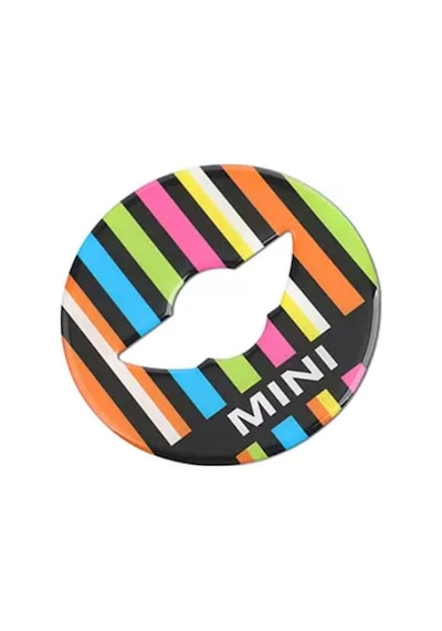 Mini Cooper Direksiyon Göbeği 3D Sticker R Serisi