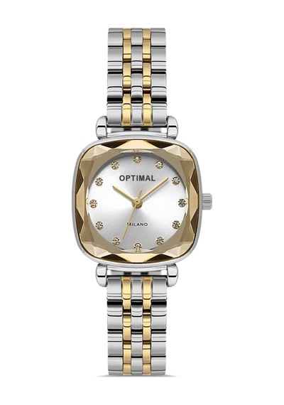 Optimal Opt.03474m.06 Unisex Kol Saati Altın - Siyah