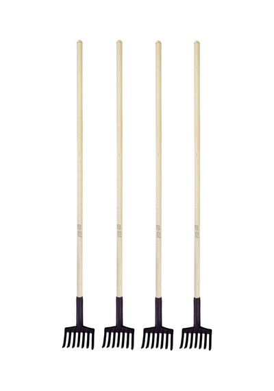 Zeytin Toplama Tırmığı 7 Dişli Ahşap Saplı 120 Cm 4 Adet