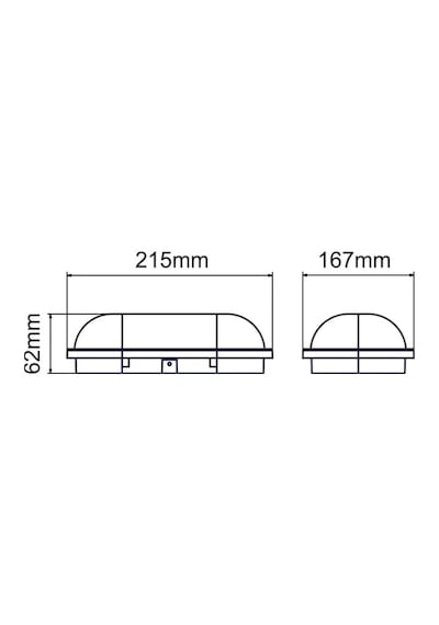 Horoz Aydos 20w Oval Glop Led Armatür Beyaz 6400k Ip65 Horoz Aydos 20w Oval Glop Led Armatür Beyaz 6400k Ip65