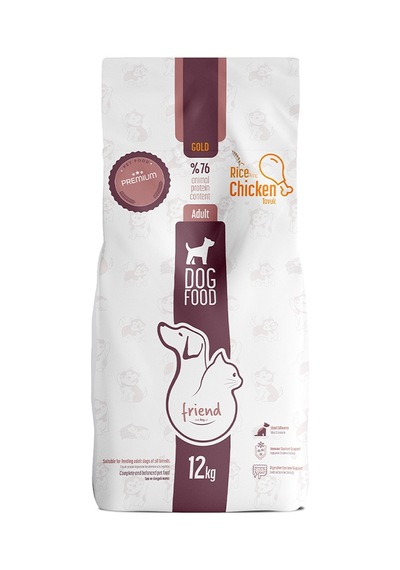 Friend Pet Gold Tavuklu Yetişkin Köpek Maması 12 KG