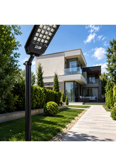 Güneş Enerjili Led Duvar Ve Direk Lambası Hareket Sensörlü Solar Aydınlatma