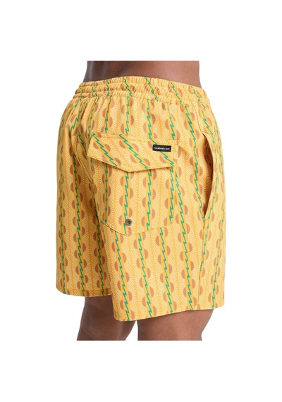Quiksilver Quıksılver Stretch Prınted Ykm6 Turuncu