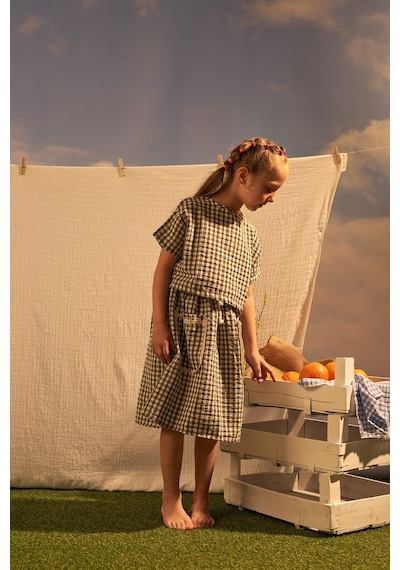 Oh La La Koala Haki Daisy Picnic Serisi Etekli Takım