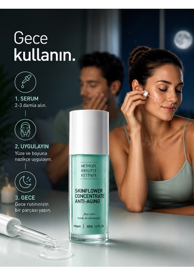 Methode Brigitte Kettner Skinflower Concentrate Anti-aging 30 Ml Yoğun Anti-aging Yüz Serum