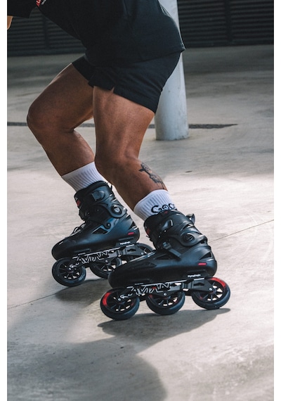 Flying Eagle Avian T110 Black Red Urban Paten Siyah