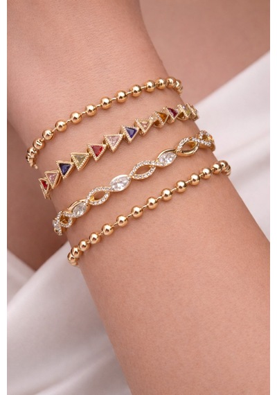14k Dorika Gold Bileklik Altın Altın