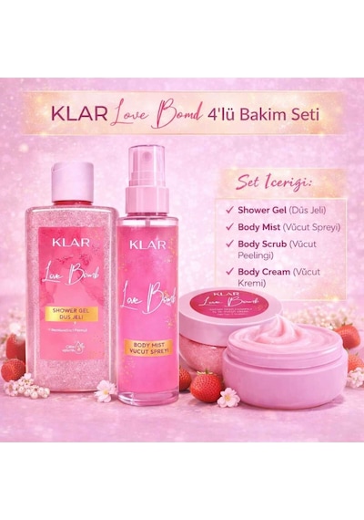 Love Bomb 4'lü Bakım Seti