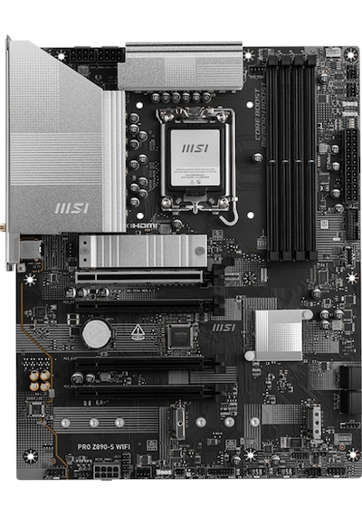 MSI Pro Z890-S WIFI Intel Z890 8600 MHz (OC) DDR5 Soket 1851 ATX Anakart