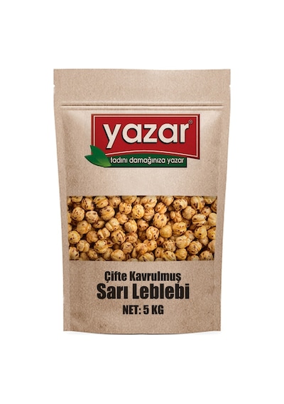 Yazar Kuruyemiş Sarı Leblebi 5 KG