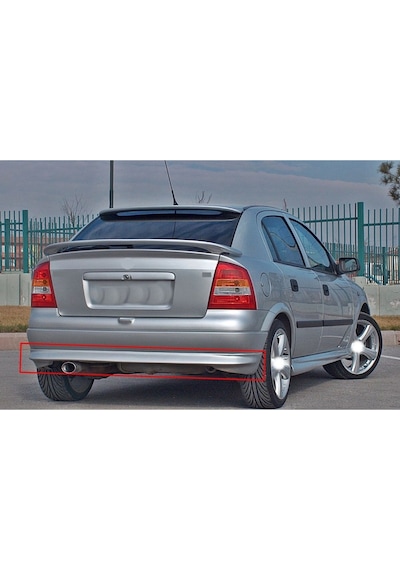 Opel Astra G Hb Arka Tampon Eki Fiberglass Boyasız