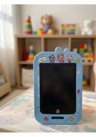 Mucit Home Sevimli Çocuk Tableti Kalemli -karne Okul si Yaz Sil Yazı Tahtası