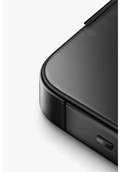 Apple Uyumlu iPhone   16 Pro Max Ekran Koruyucu Cam Optix Vivid Serisi Dustrepel Oleofobik Teknolojisi