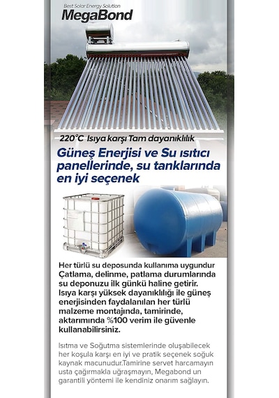 Megabond Kaynak Yapılmış Gibi Birleştiren Yapıştırıcı (3+2 Hediye Satış Paket )