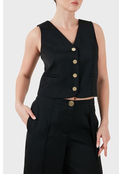 Armani Exchange Bayan Yelek Xw001954 Af21553 Uc001 Siyah