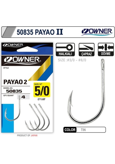 Owner 50835 Payao 2 White İğne7-0