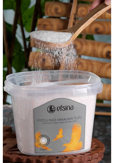 Efsina İyotlu İnce Himalaya Tuzu 2 KG