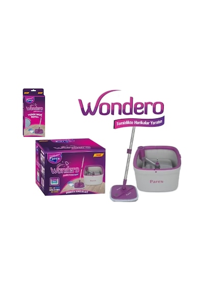 Parex Wondero Temizlik Seti Yedek Mop Başlığı Avantaj