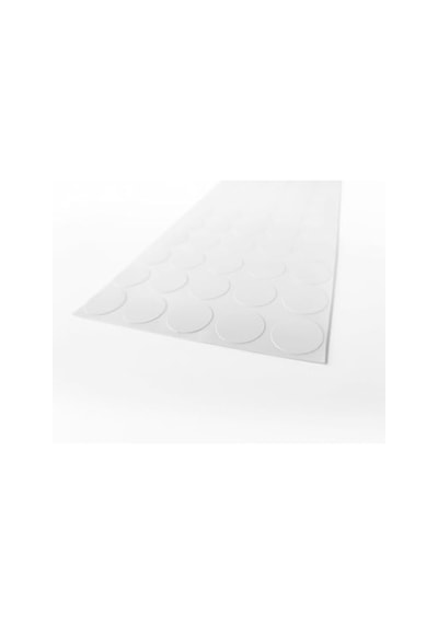 Furndıy Vida Çivi Gizleyici Tapa 21mm X 50 Parça Çivi Ve Vida Deliği İçin Gizleyici Sticker Kendinden Yapışkanlı Vida Tapası Beyaz