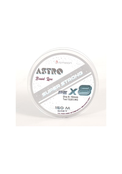 Remixon Astro 8b Grey 150m İp Misina 0,18mm 0,18mm