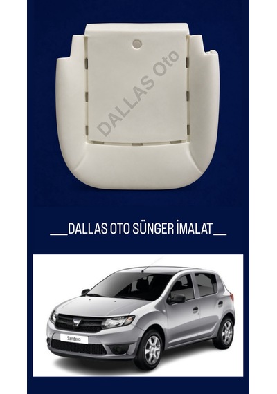Dacıa Sandero Uyumlu Koltuk Oturak Süngeri 2012-2020 1