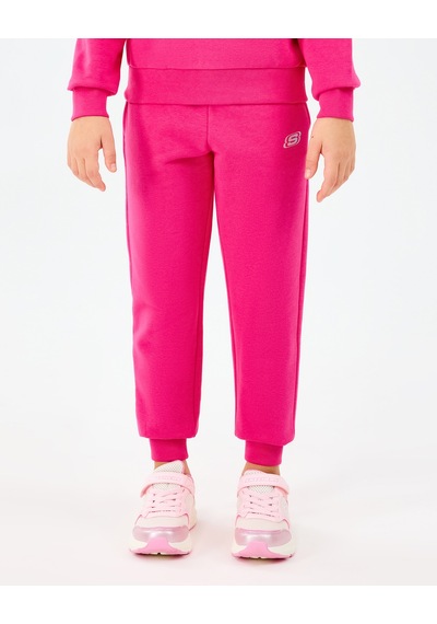 Skechers G Essentials Sweatpant Büyük Kız Çocuk Neonpink Eşofman Altı Sk2520006-3586 Fosforlu Pembe
